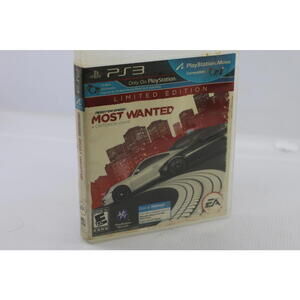 Empty case box only Need for Speed Most Wanted Limited Edition PS3 no Game